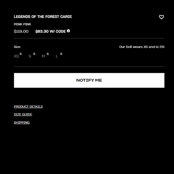 DOLLS KILL X MINKPINK Legends of the Forest boho cardigan - Picture 4 of 11